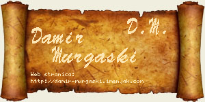 Damir Murgaški vizit kartica